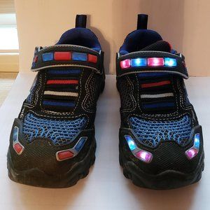 Light up police sneakers